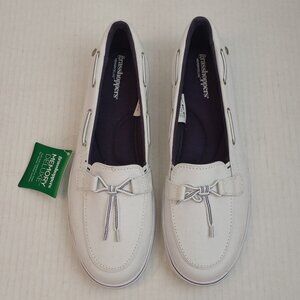 Grasshoppers Windsor Braid Denim White Sneakers